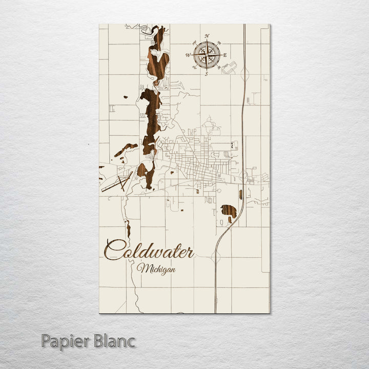 Coldwater, Michigan Street Map