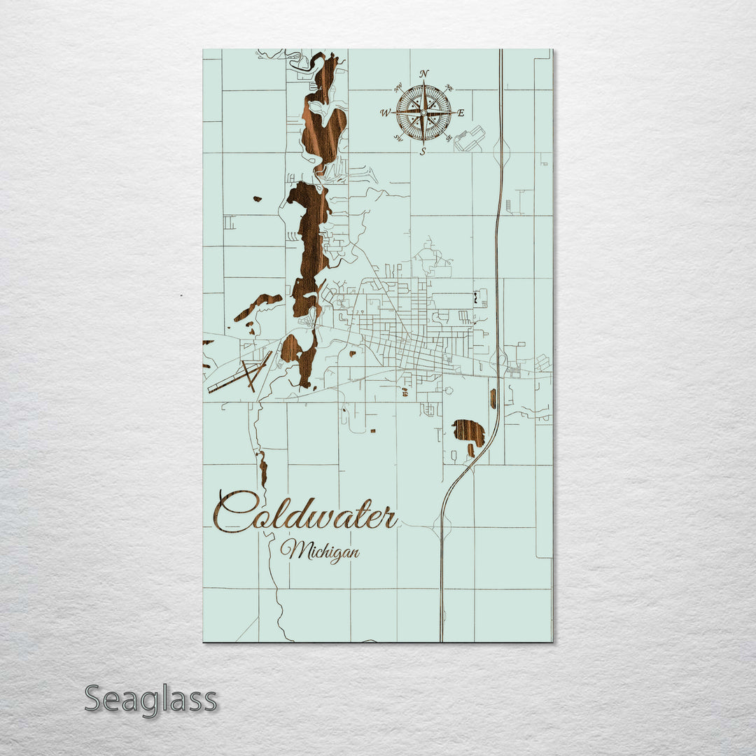 Coldwater, Michigan Street Map