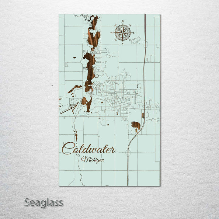 Coldwater, Michigan Street Map