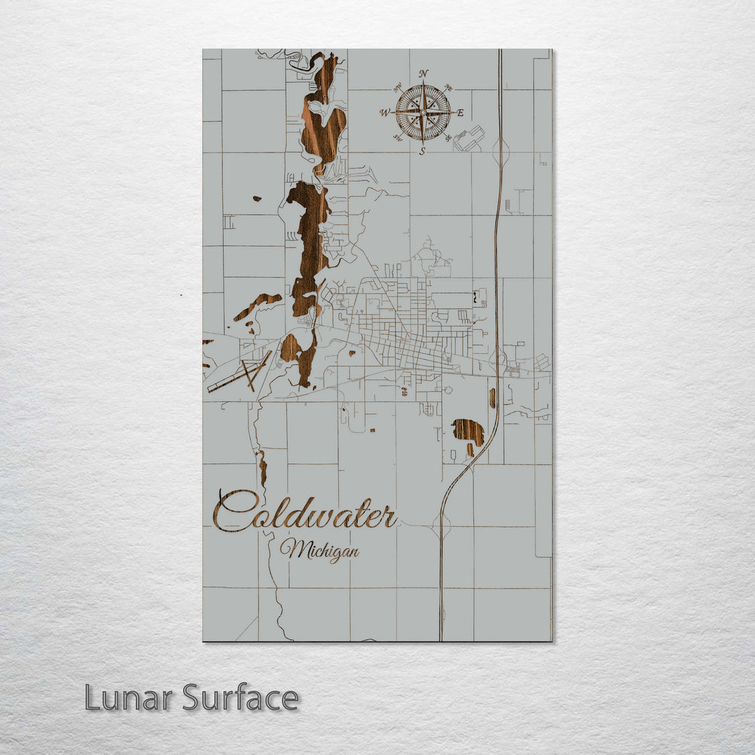 Coldwater, Michigan Street Map