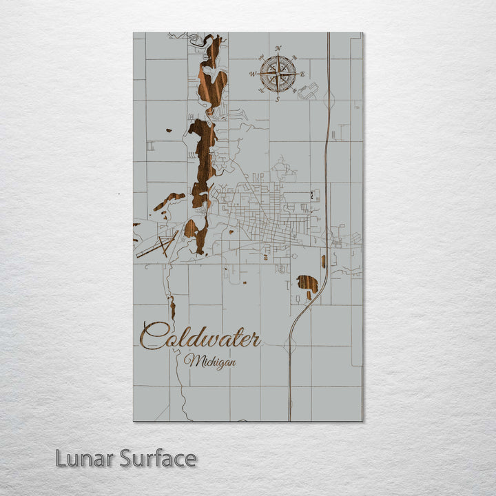 Coldwater, Michigan Street Map