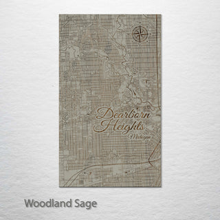 Dearborn Heights, Michigan Street Map