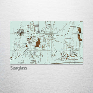DeWitt, Michigan Street Map