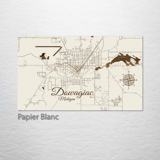 Dowagiac, Michigan Street Map