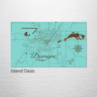 Dowagiac, Michigan Street Map