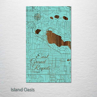 East Grand Rapids, Michigan Street Map