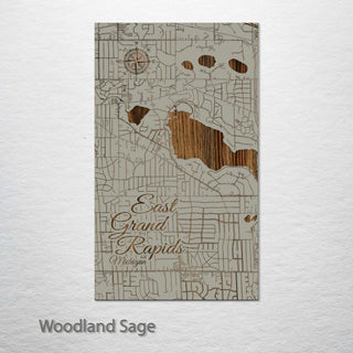 East Grand Rapids, Michigan Street Map