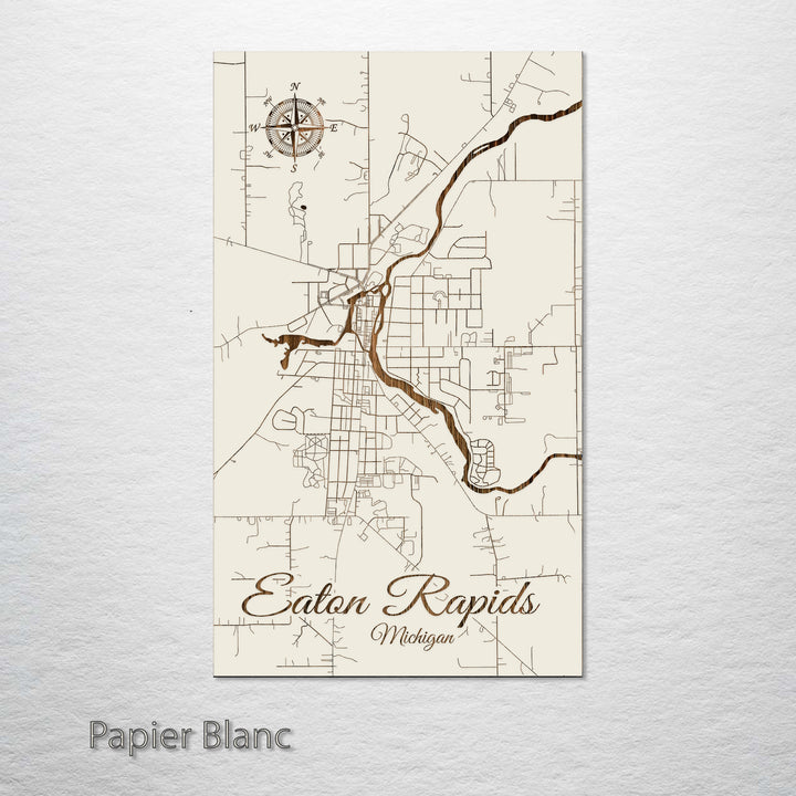 Eaton Rapids, Michigan Street Map