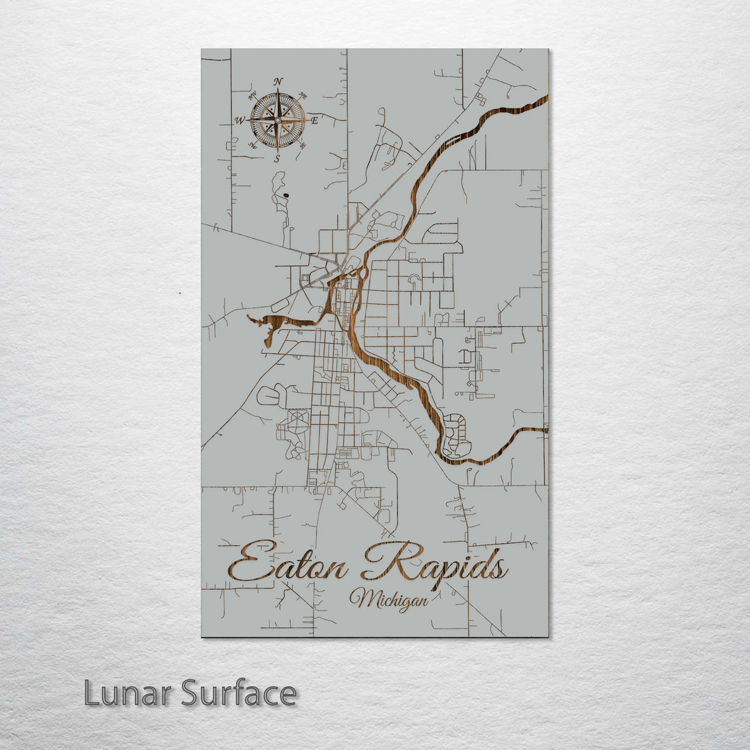 Eaton Rapids, Michigan Street Map