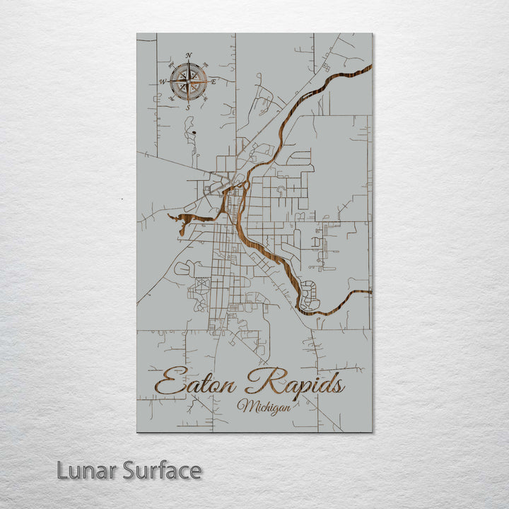 Eaton Rapids, Michigan Street Map