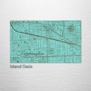 Farmington, Michigan Street Map