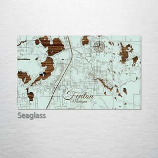 Fenton, Michigan Street Map