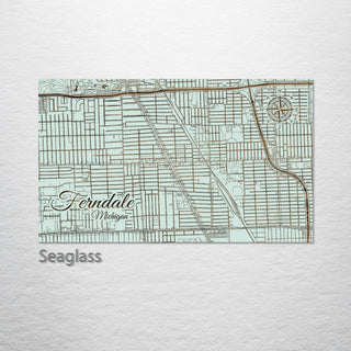 Ferndale, Michigan Street Map