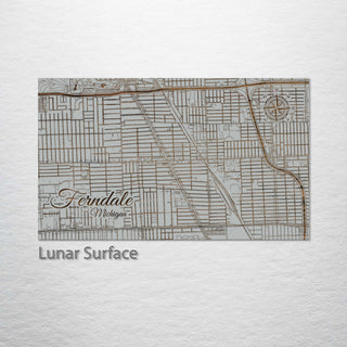 Ferndale, Michigan Street Map