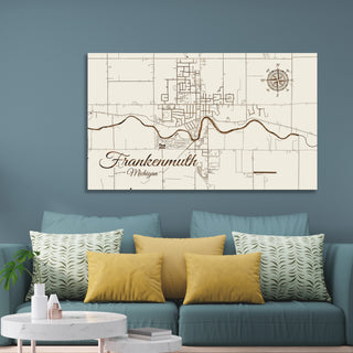 Frankenmuth, Michigan Street Map
