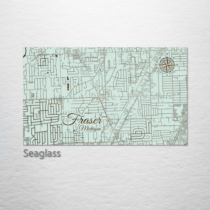 Fraser, Michigan Street Map