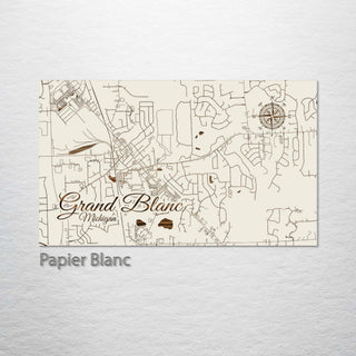 Grand Blanc, Michigan Street Map