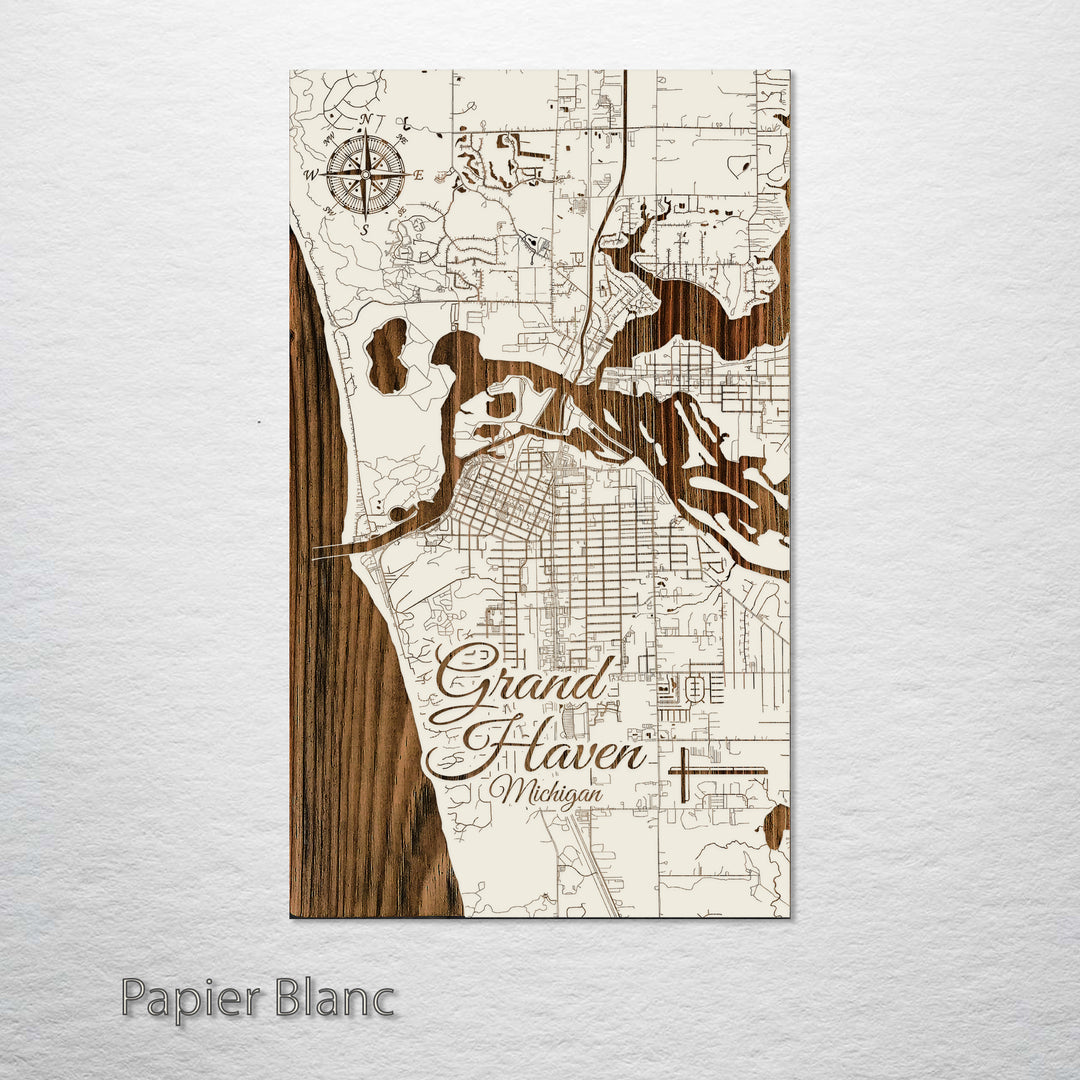 Grand Haven, Michigan Street Map