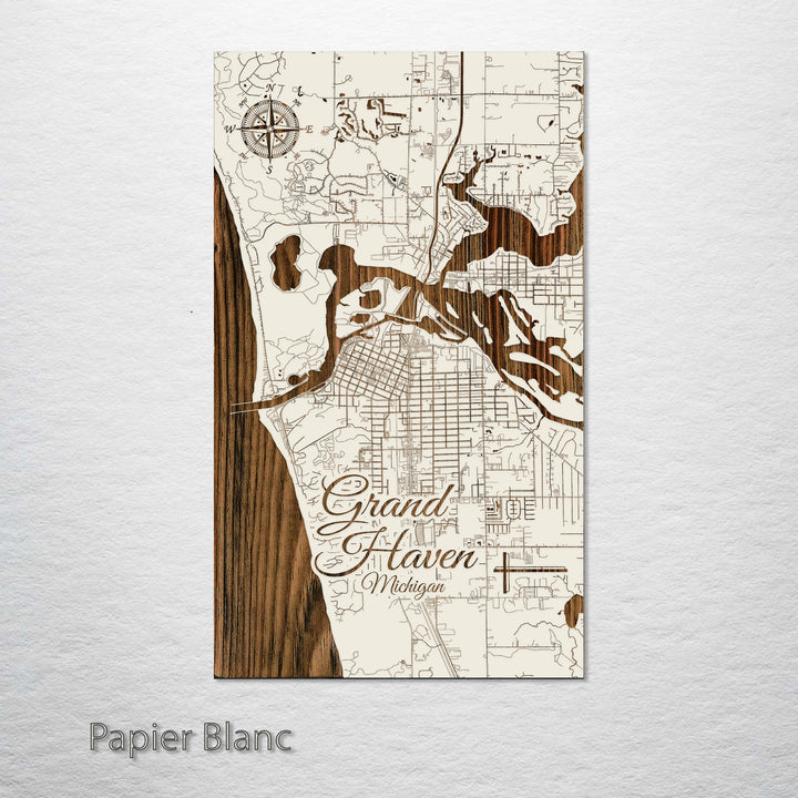 Grand Haven, Michigan Street Map
