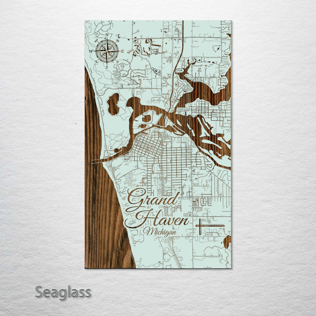 Grand Haven, Michigan Street Map