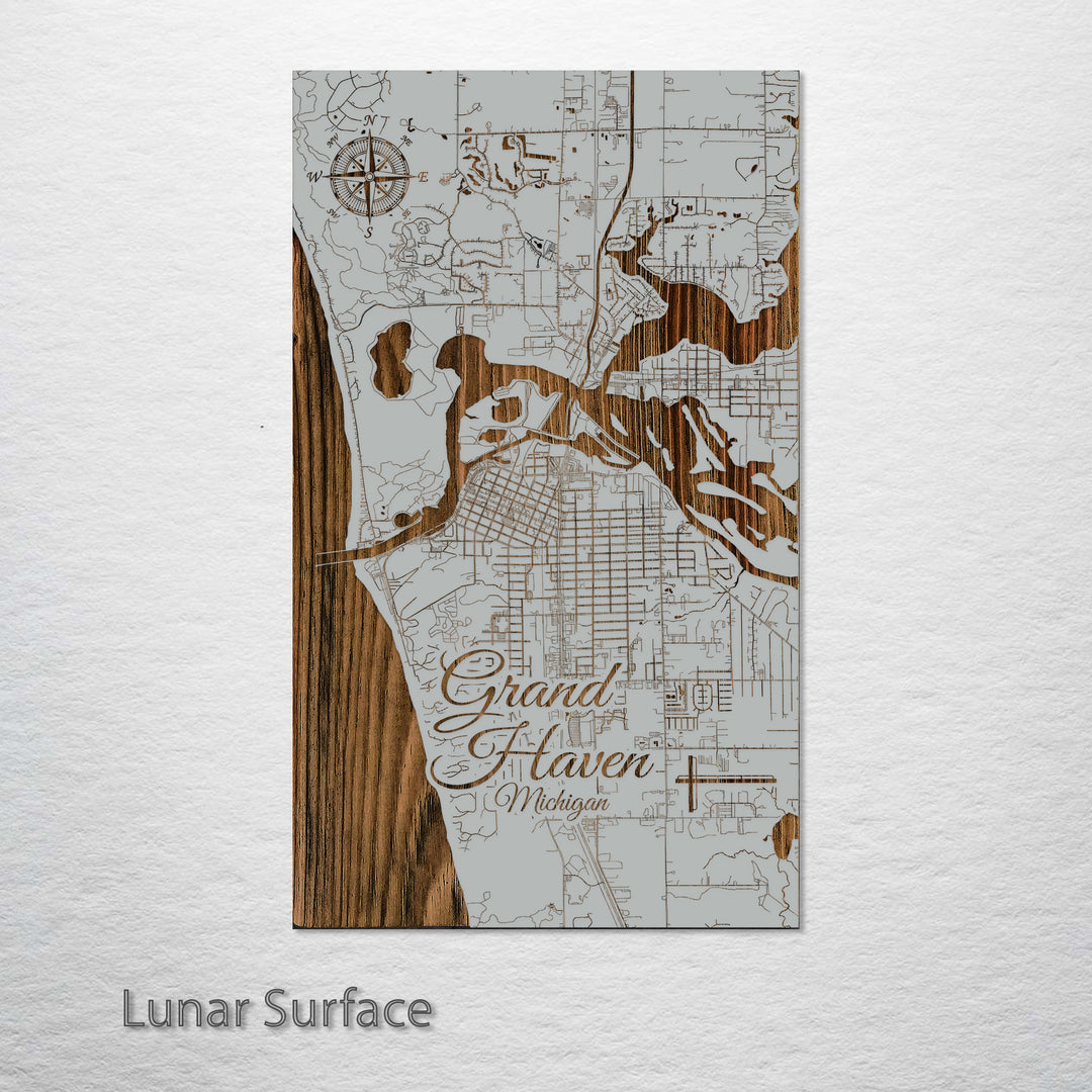 Grand Haven, Michigan Street Map