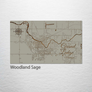 Grand Ledge, Michigan Street Map