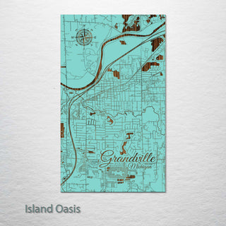 Grandville, Michigan Street Map