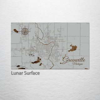 Greenville, Michigan Street Map