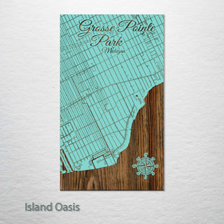 Grosse Pointe Park, Michigan Street Map