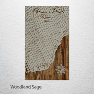 Grosse Pointe Park, Michigan Street Map