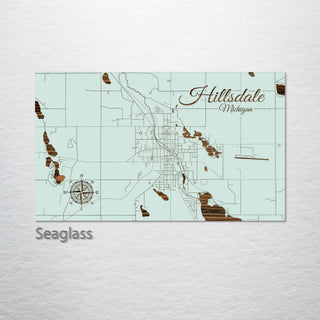 Hillsdale, Michigan Street Map