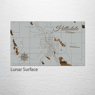 Hillsdale, Michigan Street Map