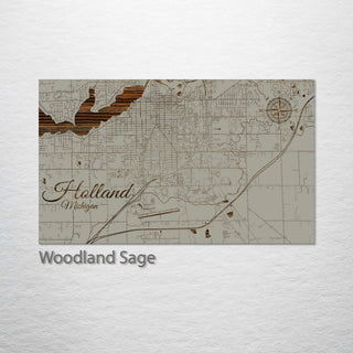 Holland, Michigan Street Map