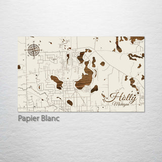 Holly, Michigan Street Map