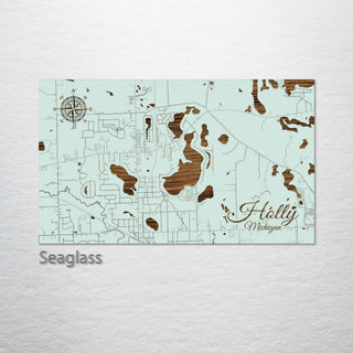 Holly, Michigan Street Map