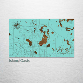 Holly, Michigan Street Map