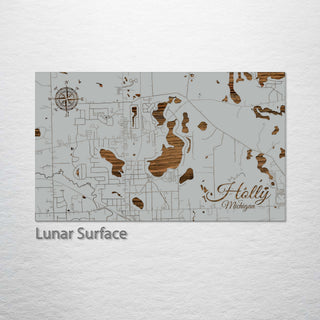 Holly, Michigan Street Map