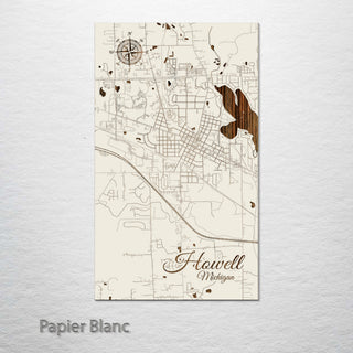 Howell, Michigan Street Map