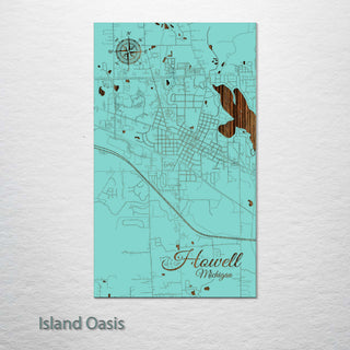 Howell, Michigan Street Map