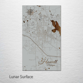 Howell, Michigan Street Map