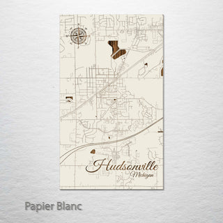 Hudsonville, Michigan Street Map