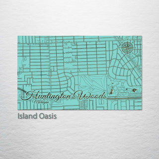 Huntington Woods, Michigan Street Map