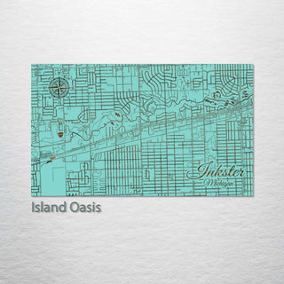 Inkster, Michigan Street Map