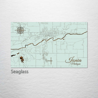 Ionia, Michigan Street Map