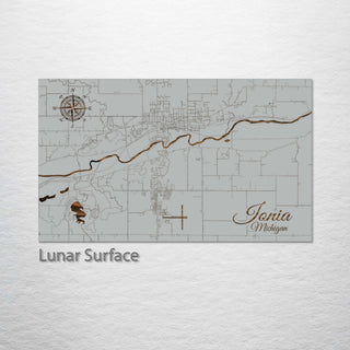 Ionia, Michigan Street Map