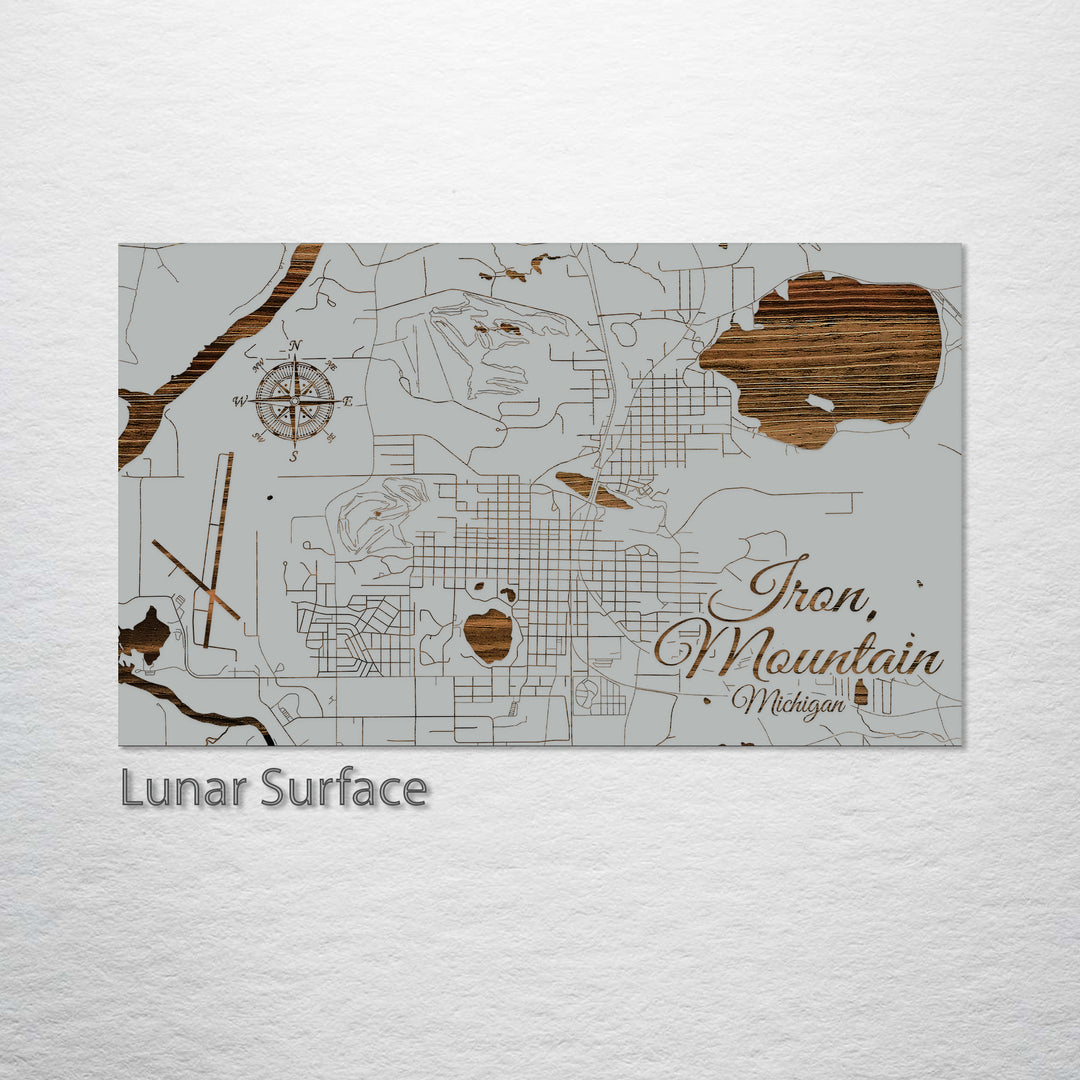 Iron Mountain, Michigan Street Map