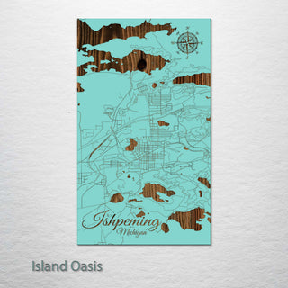Ishpeming, Michigan Street Map