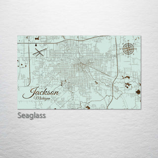Jackson, Michigan Street Map