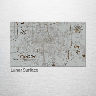 Jackson, Michigan Street Map