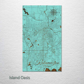 Kalamazoo, Michigan Street Map